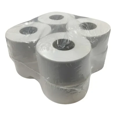 Papel Higiénico Jumbo 8x300 Tubo Grande Blanco Puro