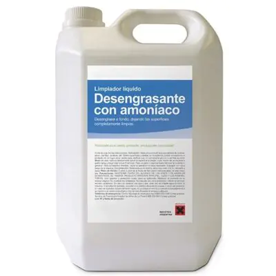 Desengrasante con Amoníaco